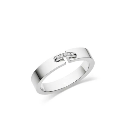 ˇGilded EraˇALLIANCE LIENS VIDENCE DIAMOND 4MM RING