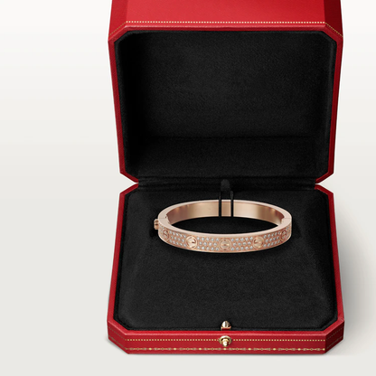 ˇGilded EraˇLOVE BRACELET 6.1MM DIAMOND-PAVED
