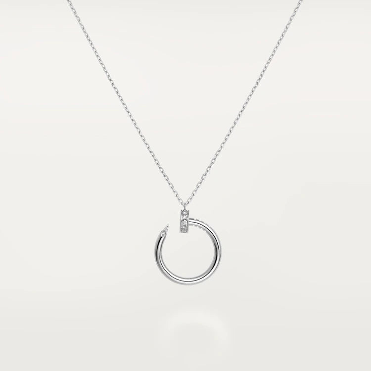 ˇGilded EraˇJUSTE NECKLACE SILVER