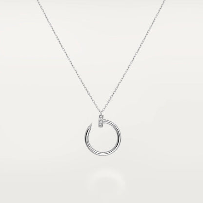 ˇGilded EraˇJUSTE NECKLACE SILVER