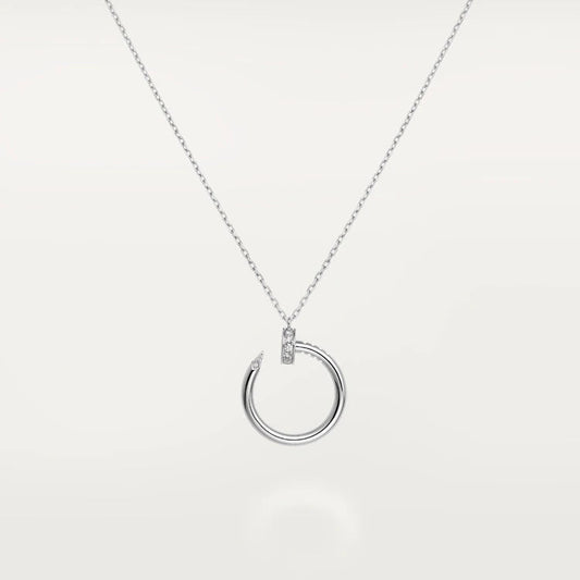ˇGilded EraˇJUSTE NECKLACE SILVER