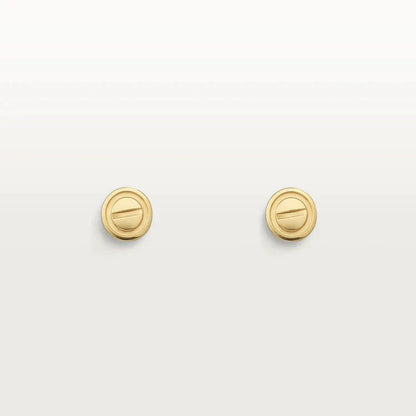ˇGilded EraˇLOVE EARRINGS GOLD 10MM
