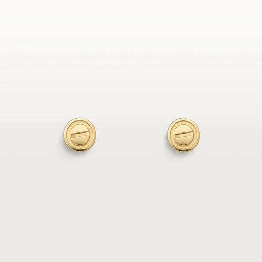 ˇGilded EraˇLOVE EARRINGS GOLD 10MM