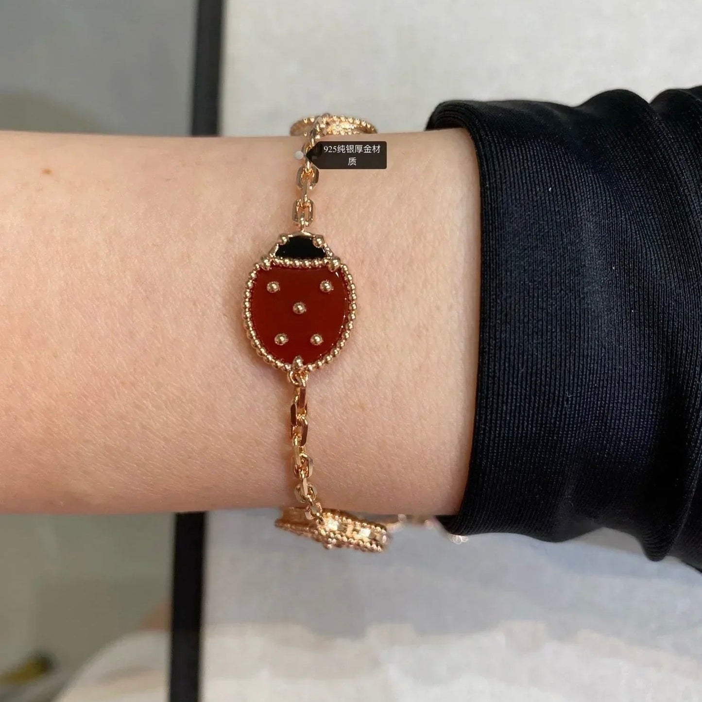 ˇGilded EraˇLUCKY SPRING 5 MOTIF BRACELET