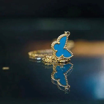 ˇGilded EraˇBUTTERFLY TURQUOISE BUTTERFLY BRACELET