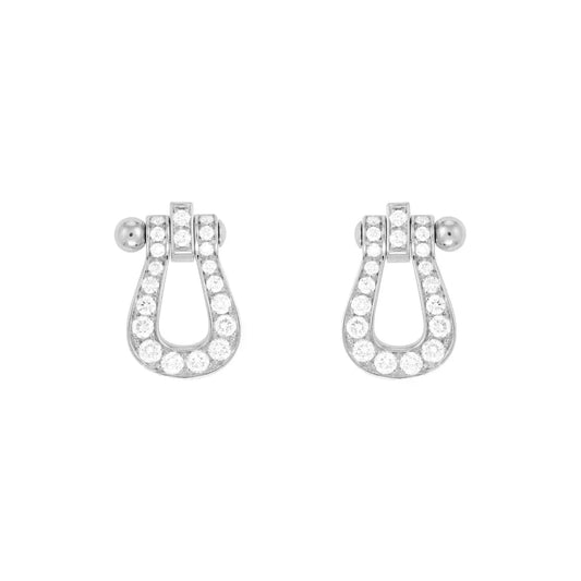 ˇGilded EraˇFORCE 10 FULL DIAMOND STUD EARRINGS MINI MODEL