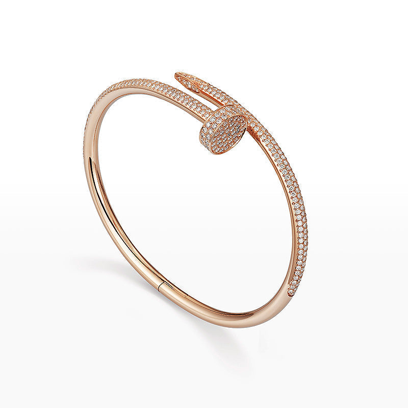 ˇGilded EraˇJUSTE BRACELET 3.5MM ALL DIAMONDS