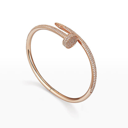 ˇGilded EraˇJUSTE BRACELET 3.5MM ALL DIAMONDS