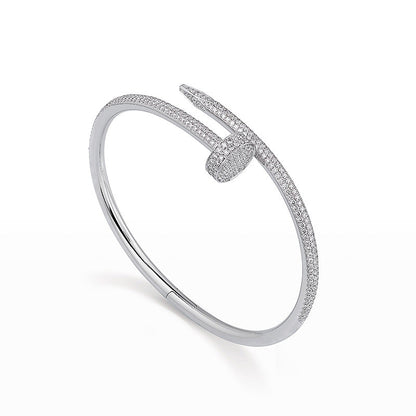 ˇGilded EraˇJUSTE BRACELET 3.5MM ALL DIAMONDS