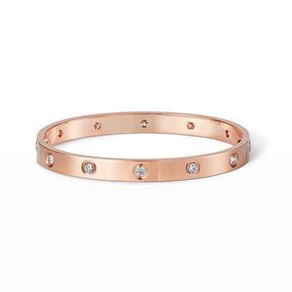 ˇGilded EraˇLOVE BRACELET 6.1MM 10 DIAMONDS