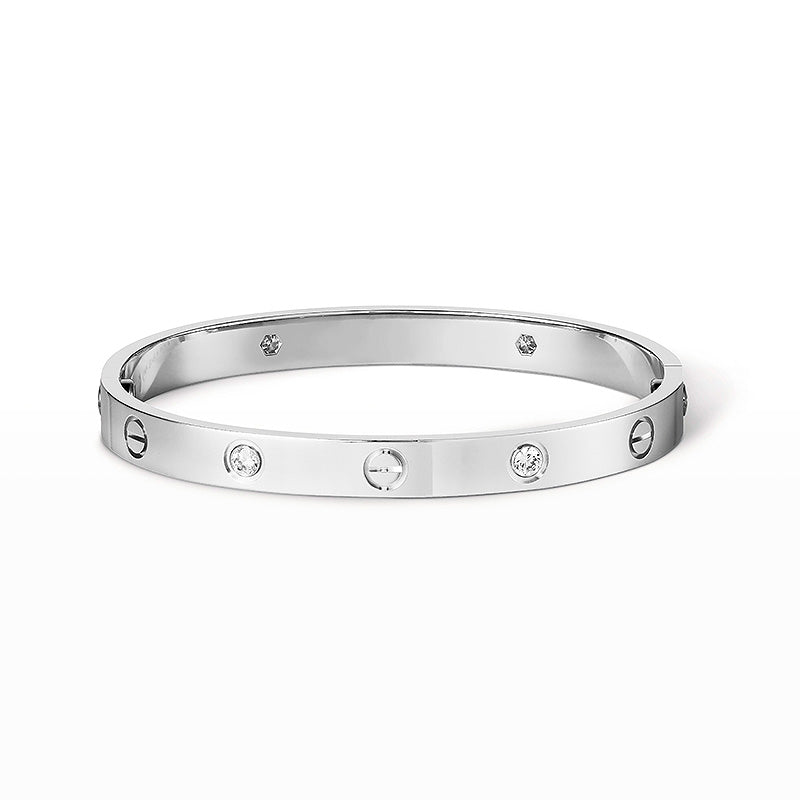 ˇGilded EraˇLOVE BRACELET 6.1MM 4 DIAMONDS