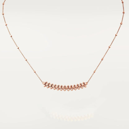 ˇGilded EraˇCLASH PINK GOLD NECKLACE
