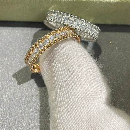 ˇGilded EraˇPERLEE DIAMOND ROSE GOLD RING