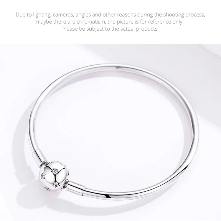 [STREET]Snake Chain Bangle & Bracelet Pave Setting