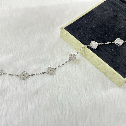 ˇGilded EraˇCLOVER 6 MOTIF DIAMOND BRACELET