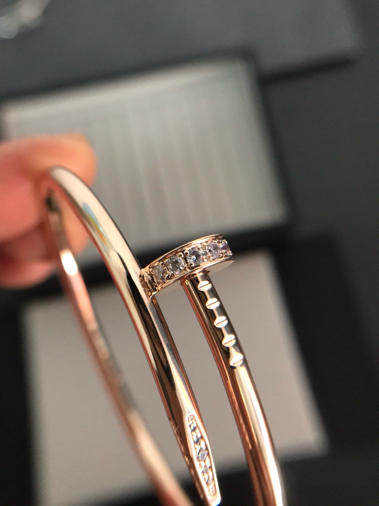ˇGilded EraˇJUSTE BRACELET 3.5MM DIAMONDS