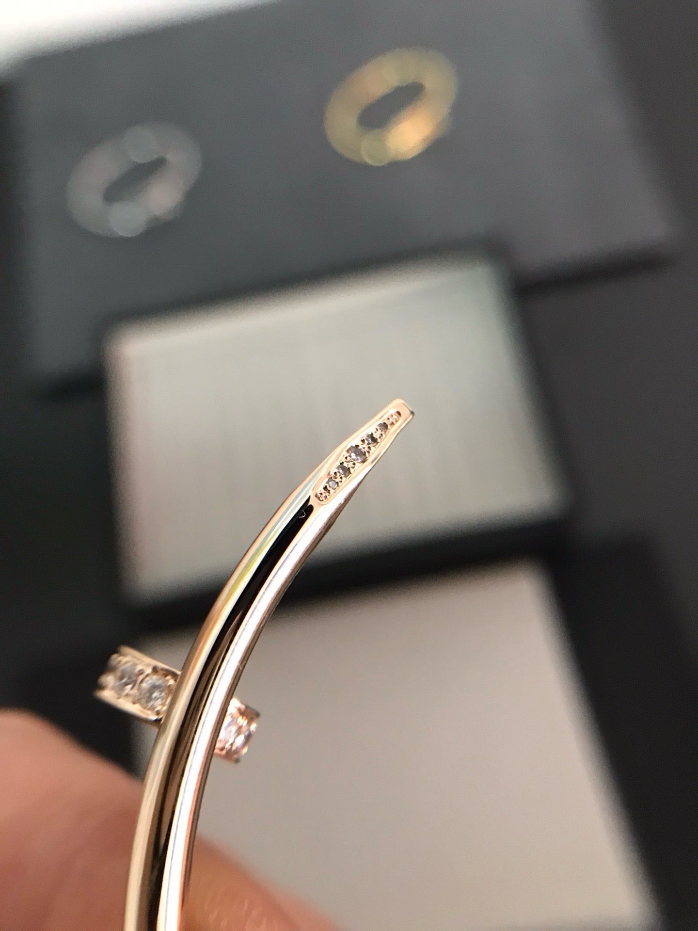ˇGilded EraˇJUSTE BRACELET 3.5MM DIAMONDS