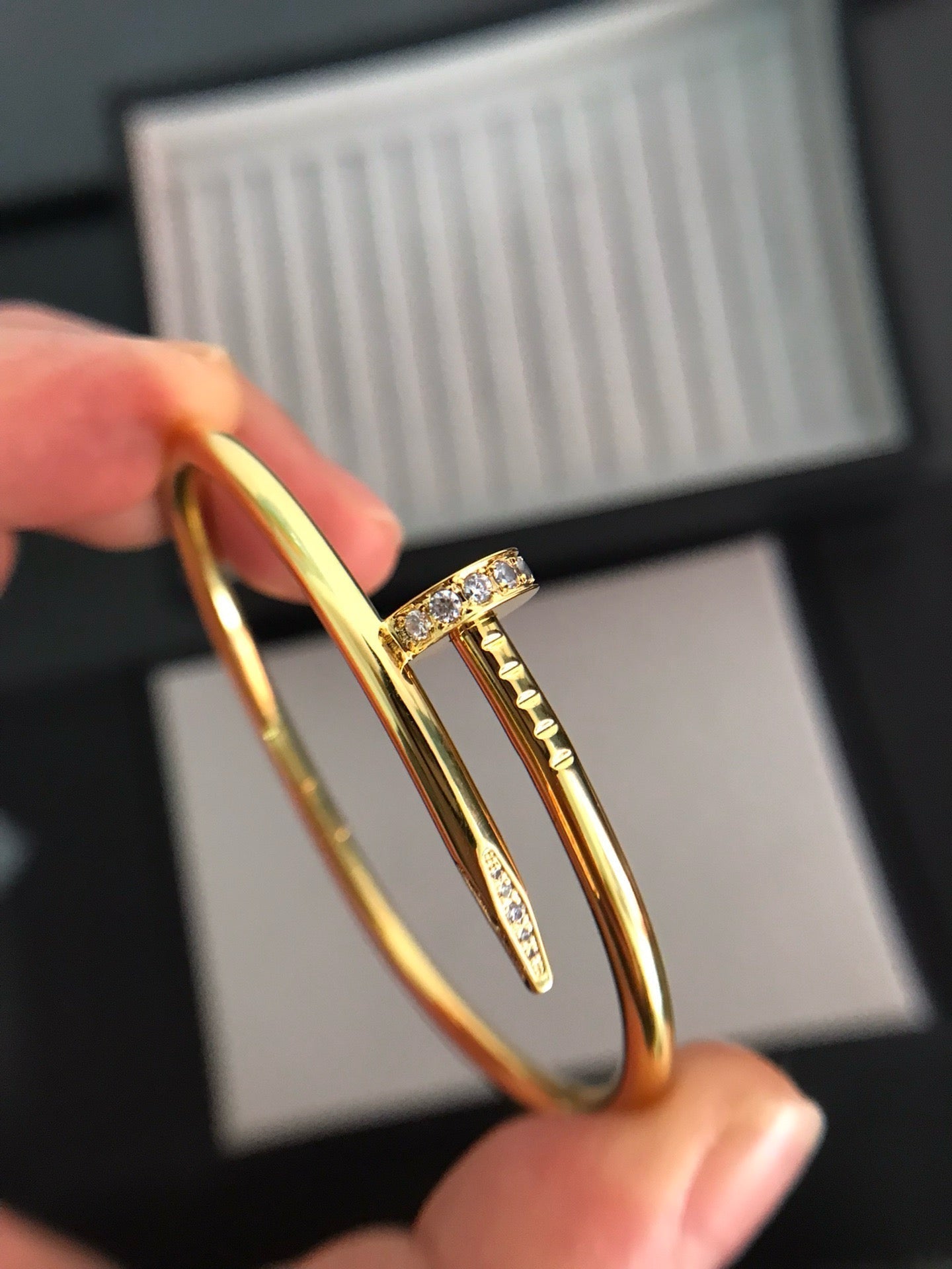 ˇGilded EraˇJUSTE BRACELET 3.5MM DIAMONDS