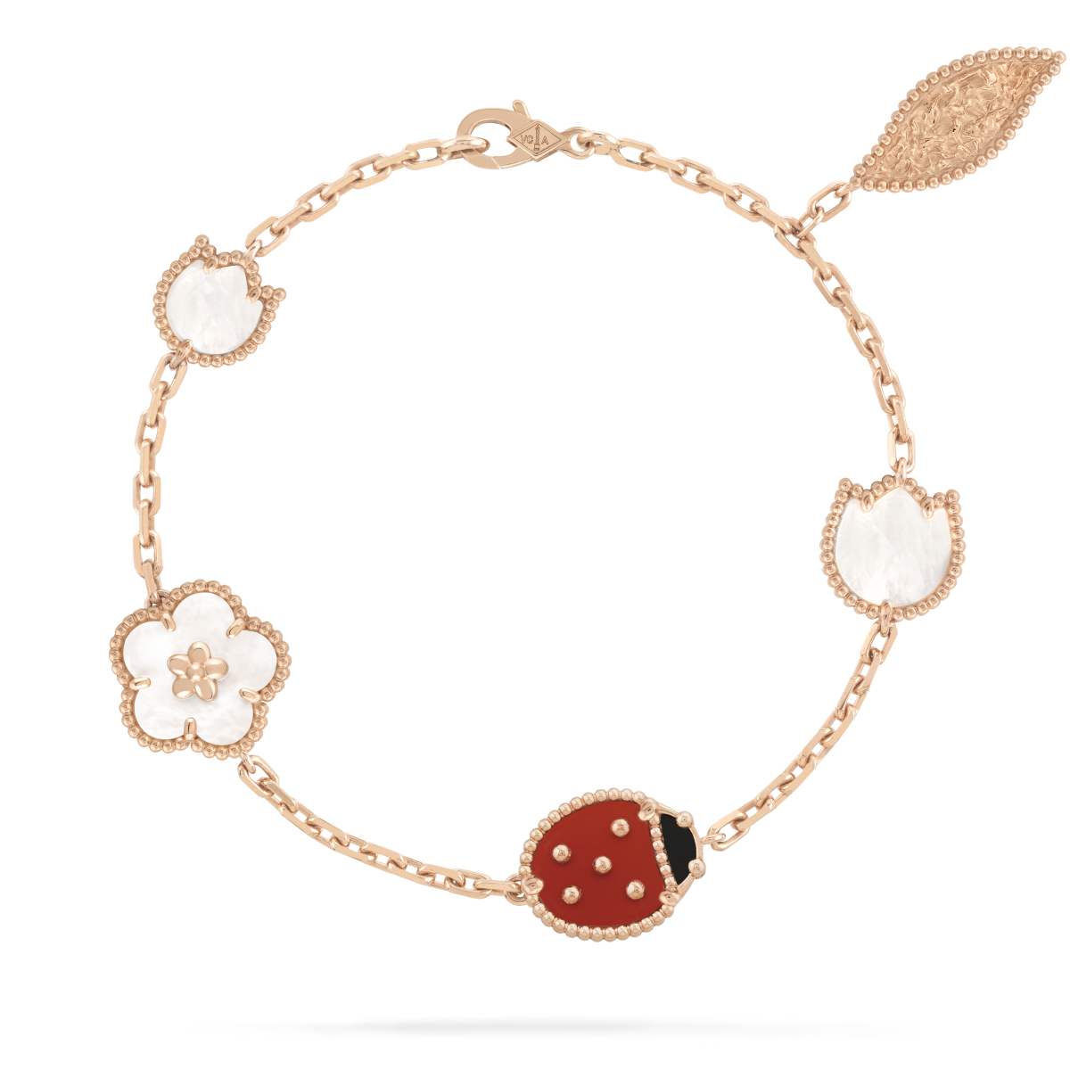 ˇGilded EraˇLUCKY SPRING 5 MOTIF BRACELET
