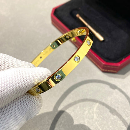 ˇGilded EraˇLOVE BRACELET 6.1MM 10 DIAMONDS
