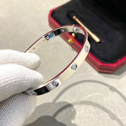 ˇGilded EraˇLOVE BRACELET 6.1MM 10 DIAMONDS