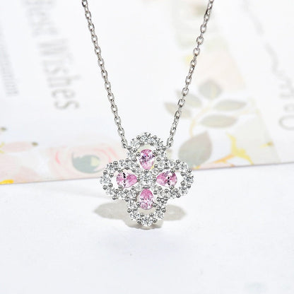 ˇGilded EraˇLOOP NECKLACE FULL MOTIF DIAMOND 16MM MULTIPLE COLORS