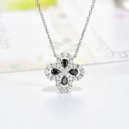 ˇGilded EraˇLOOP NECKLACE FULL MOTIF DIAMOND 16MM MULTIPLE COLORS