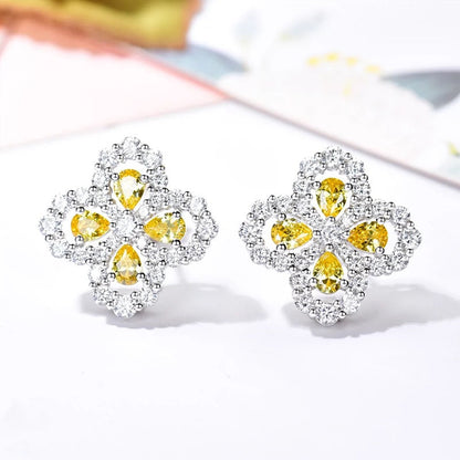 ˇGilded EraˇLOOP EARRINGS FULL MOTIF DIAMOND 16MM