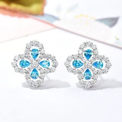 ˇGilded EraˇLOOP EARRINGS FULL MOTIF DIAMOND 16MM