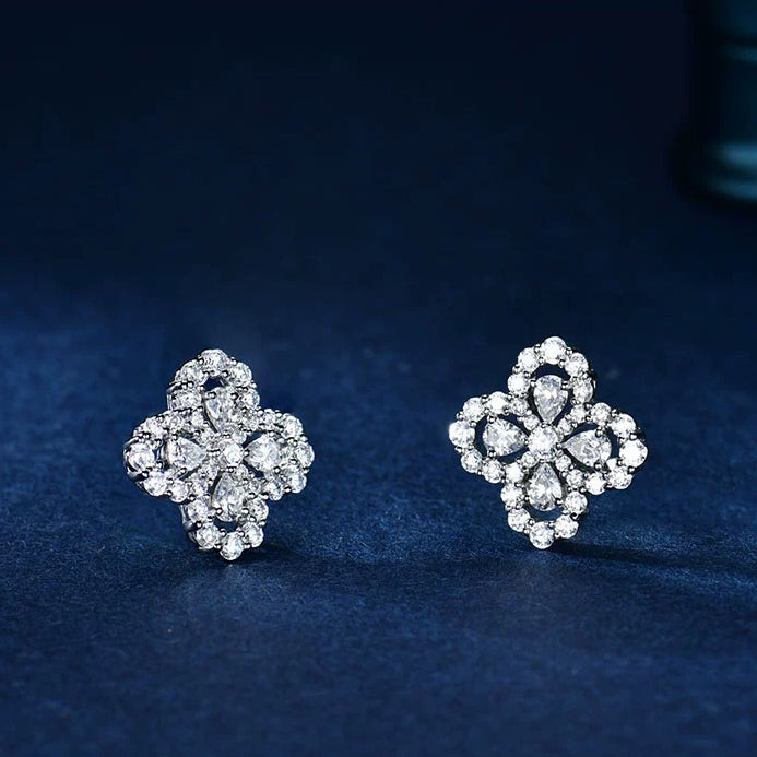 ˇGilded EraˇLOOP EARRINGS FULL MOTIF DIAMOND 16MM