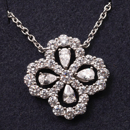 ˇGilded EraˇLOOP NECKLACE FULL MOTIF DIAMOND 16MM MULTIPLE COLORS