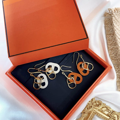 ˇGilded EraˇHM O'MAILLON GOLD EARRINGS
