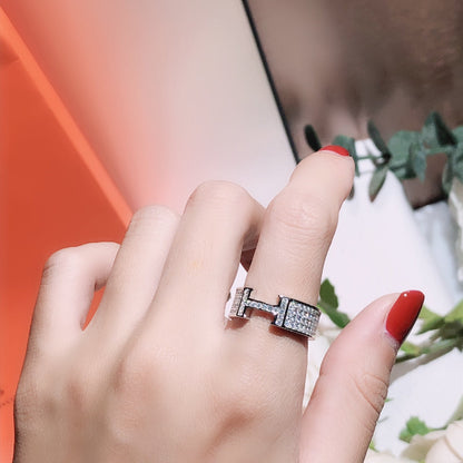 ˇGilded EraˇH RING FULL DIAMOND