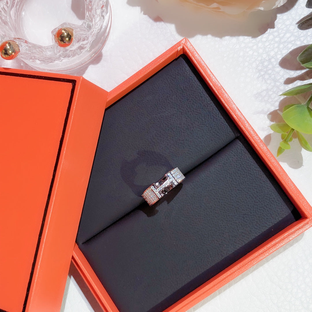 ˇGilded EraˇH RING FULL DIAMOND
