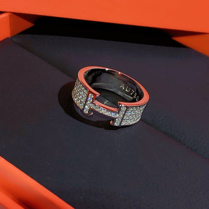 ˇGilded EraˇH RING FULL DIAMOND