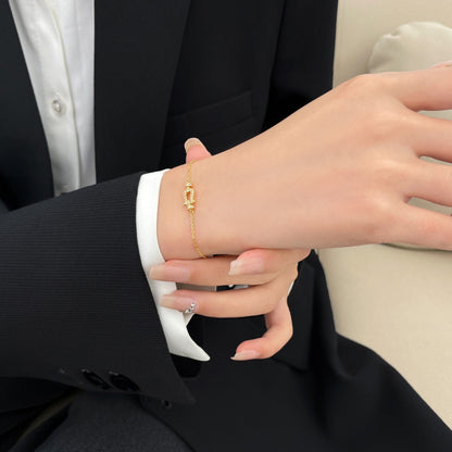 ˇGilded EraˇFORCE 10 SMALL CHAIN BRACELET