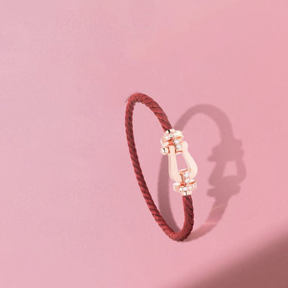 ˇGilded EraˇFORCE 10 HALF DIAMOND PINK GOLD RED CORDERI LARGE AND MEDIUM MODEL