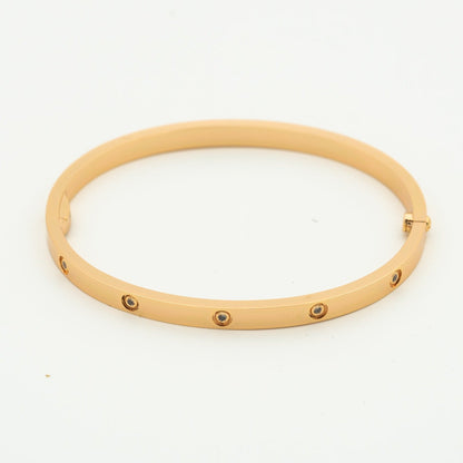 ˇGilded EraˇLOVE BRACELET 3.65MM 10 DIAMONDS