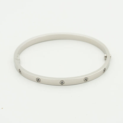 ˇGilded EraˇLOVE BRACELET 3.65MM 10 DIAMONDS