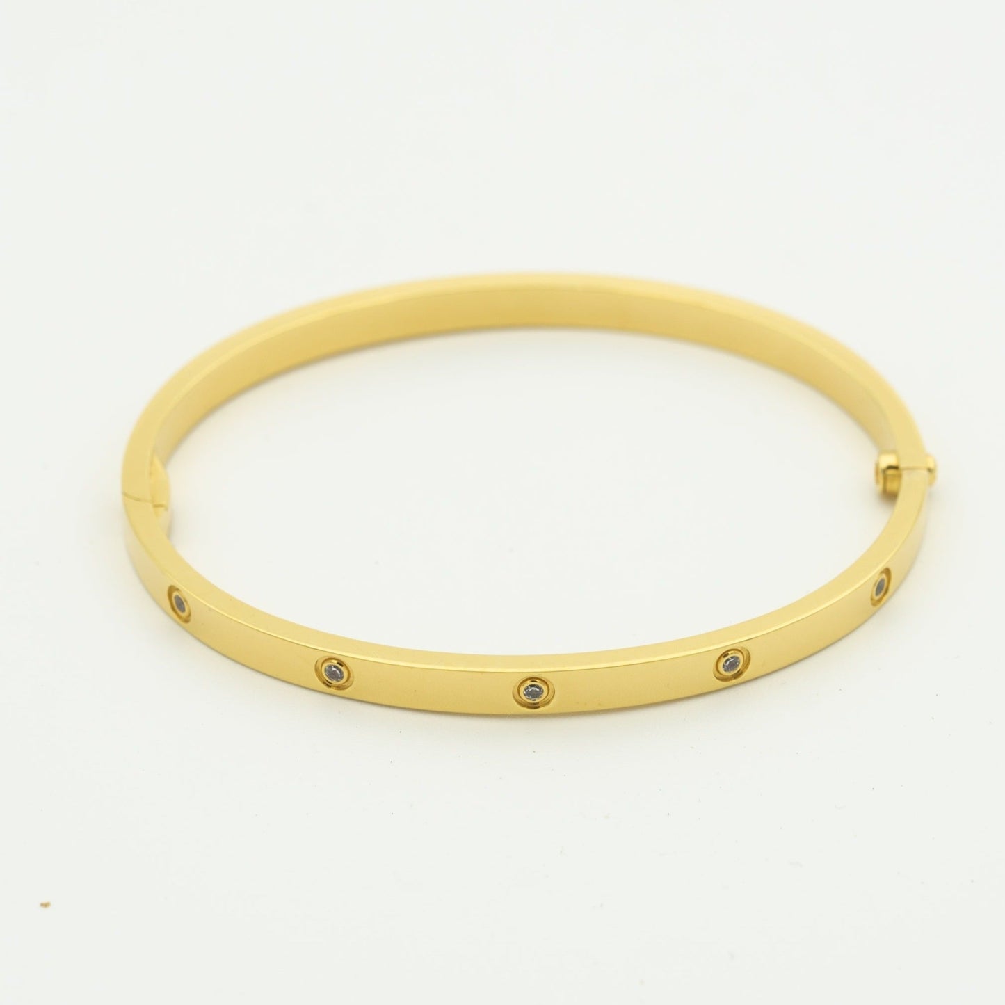 ˇGilded EraˇLOVE BRACELET 3.65MM 10 DIAMONDS
