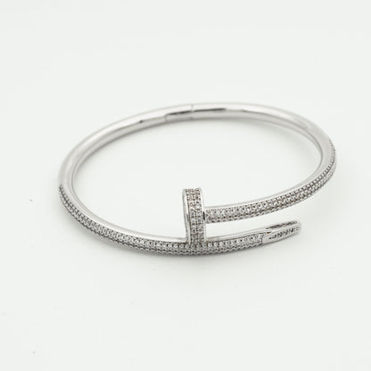 ˇGilded EraˇJUSTE BRACELET 3.5MM ALL DIAMONDS