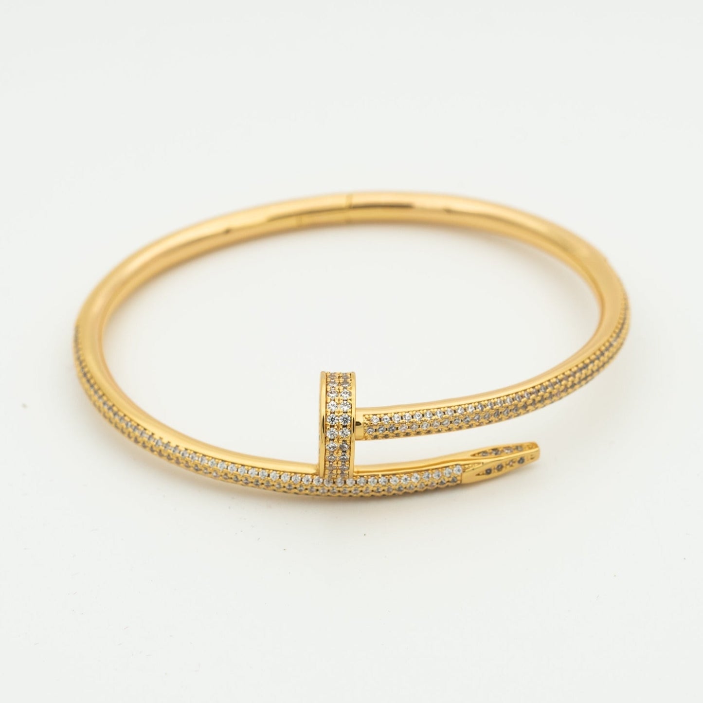 ˇGilded EraˇJUSTE BRACELET 3.5MM ALL DIAMONDS
