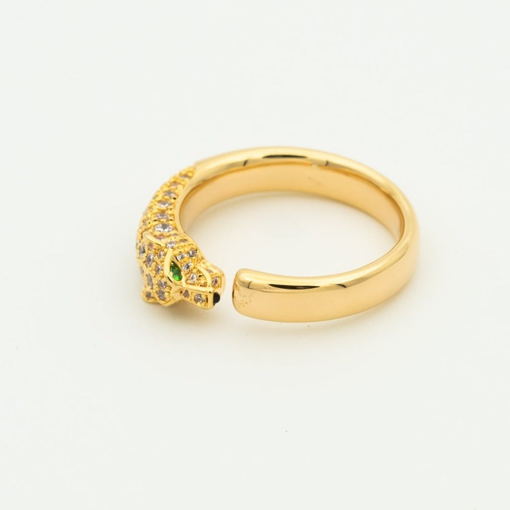 ˇGilded EraˇPANTHERE RING DIAMOND 7.3MM