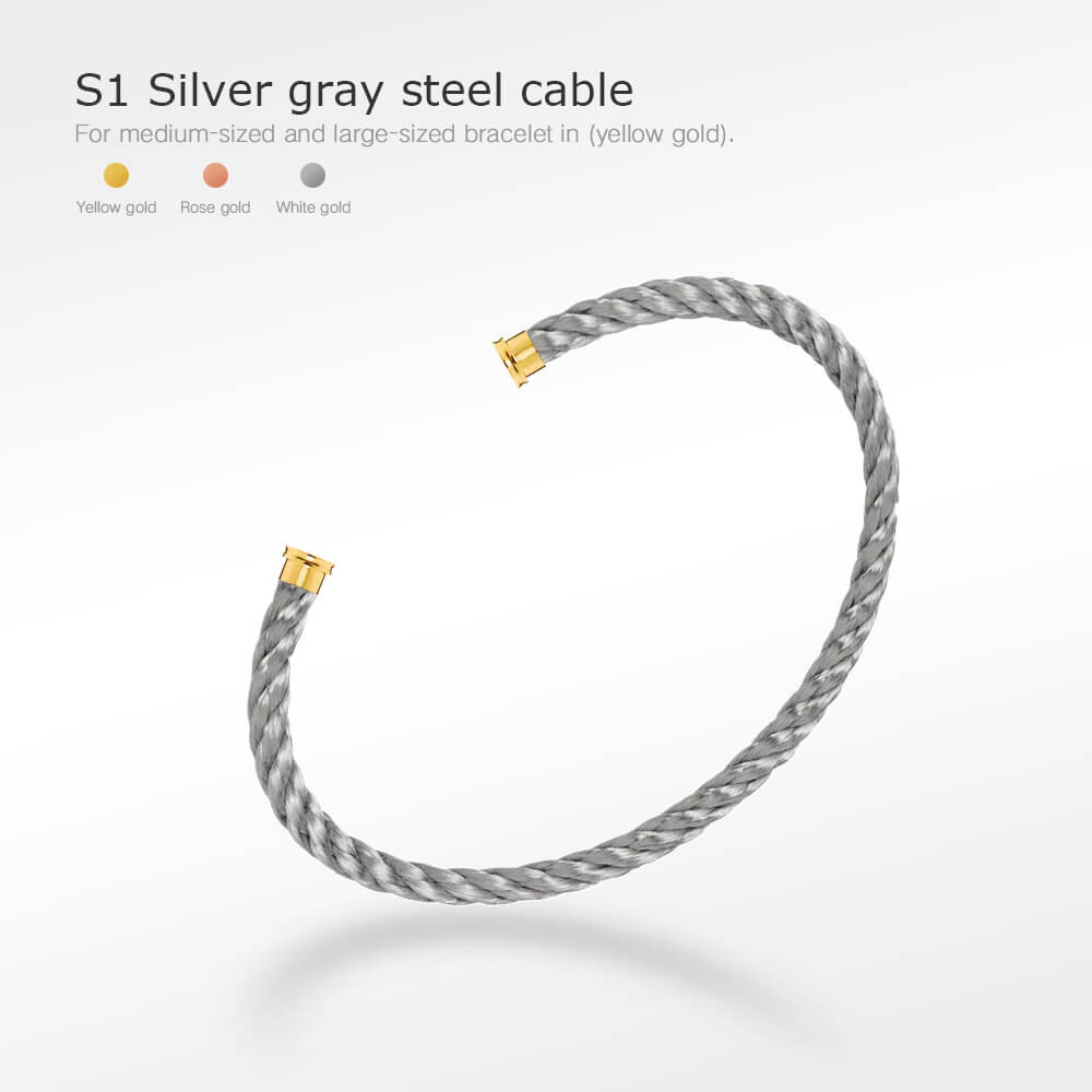 ˇGilded EraˇFORCE SERIES BRACELET CABLES 50 CHOICES (DIY SELECTION)