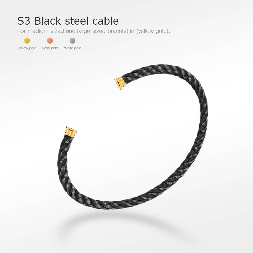 ˇGilded EraˇFORCE SERIES BRACELET CABLES 50 CHOICES (DIY SELECTION)