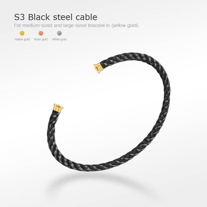 ˇGilded EraˇFORCE SERIES BRACELET CABLES 50 CHOICES (DIY SELECTION)