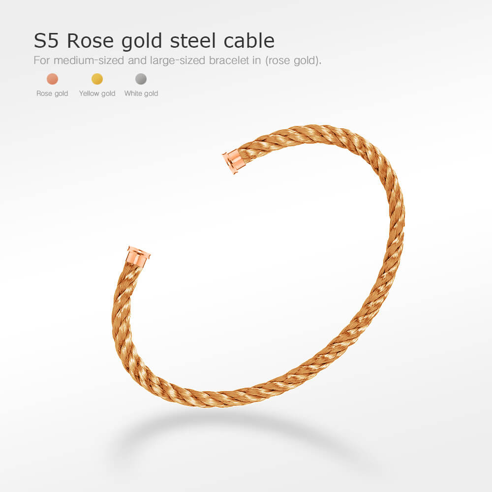 ˇGilded EraˇFORCE SERIES BRACELET CABLES 50 CHOICES (DIY SELECTION)