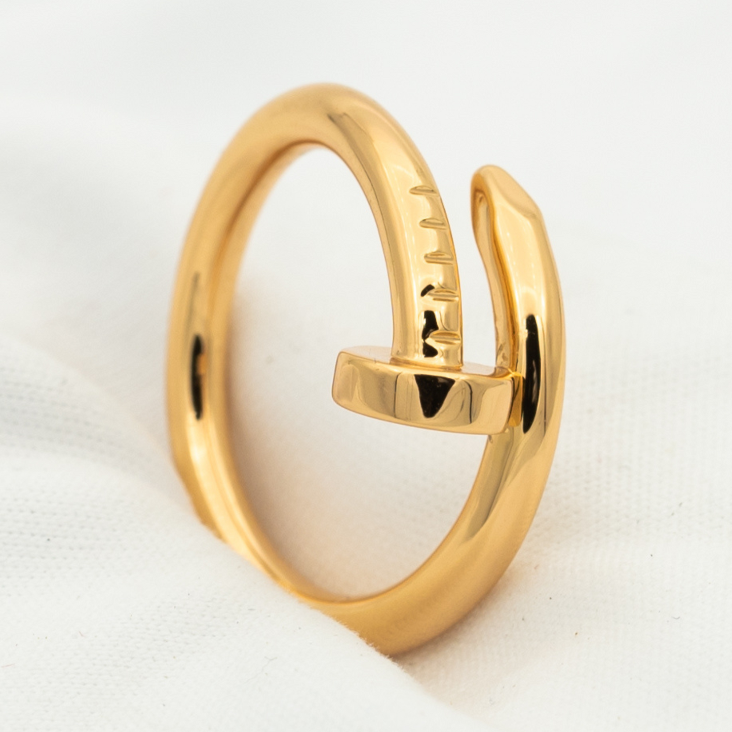 ˇGilded EraˇJUSTE RING 2.65MM PINK GOLD