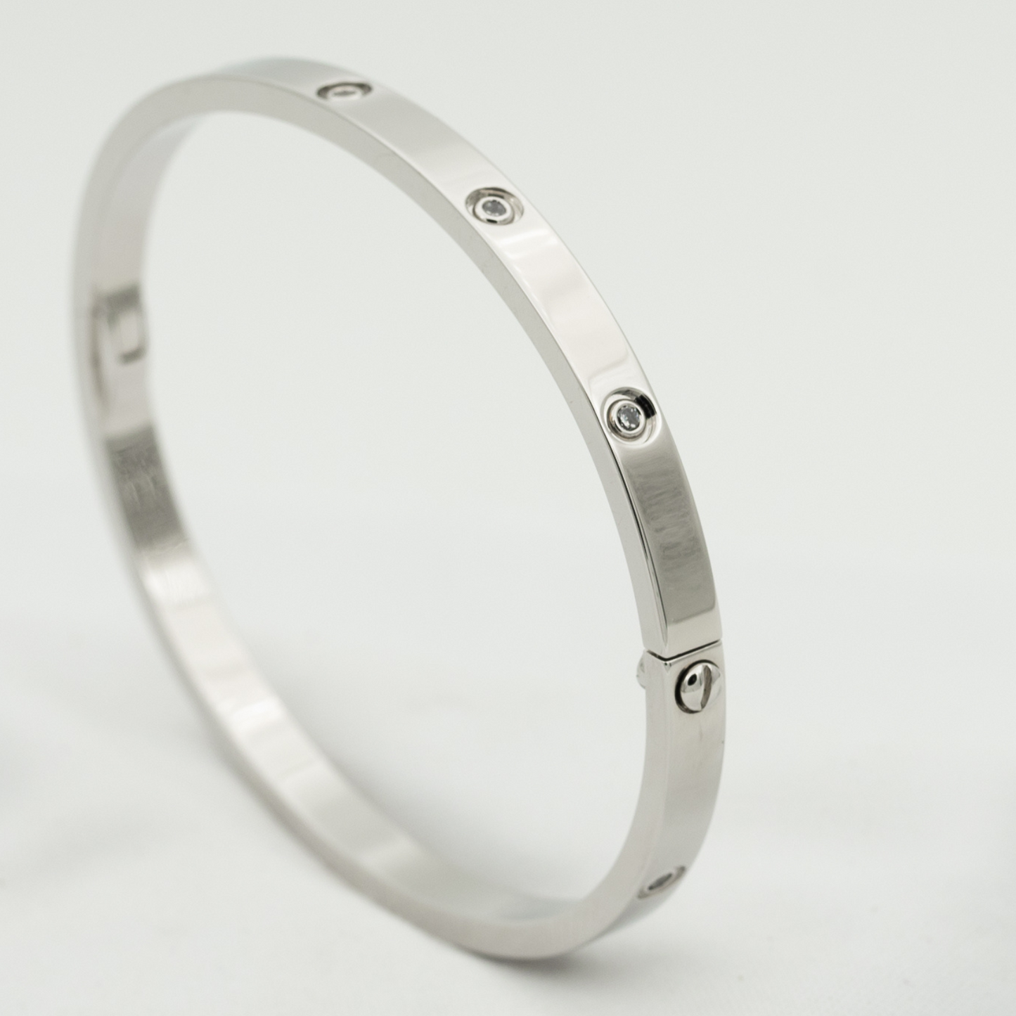 ˇGilded EraˇLOVE BRACELET 3.65MM 10 DIAMONDS