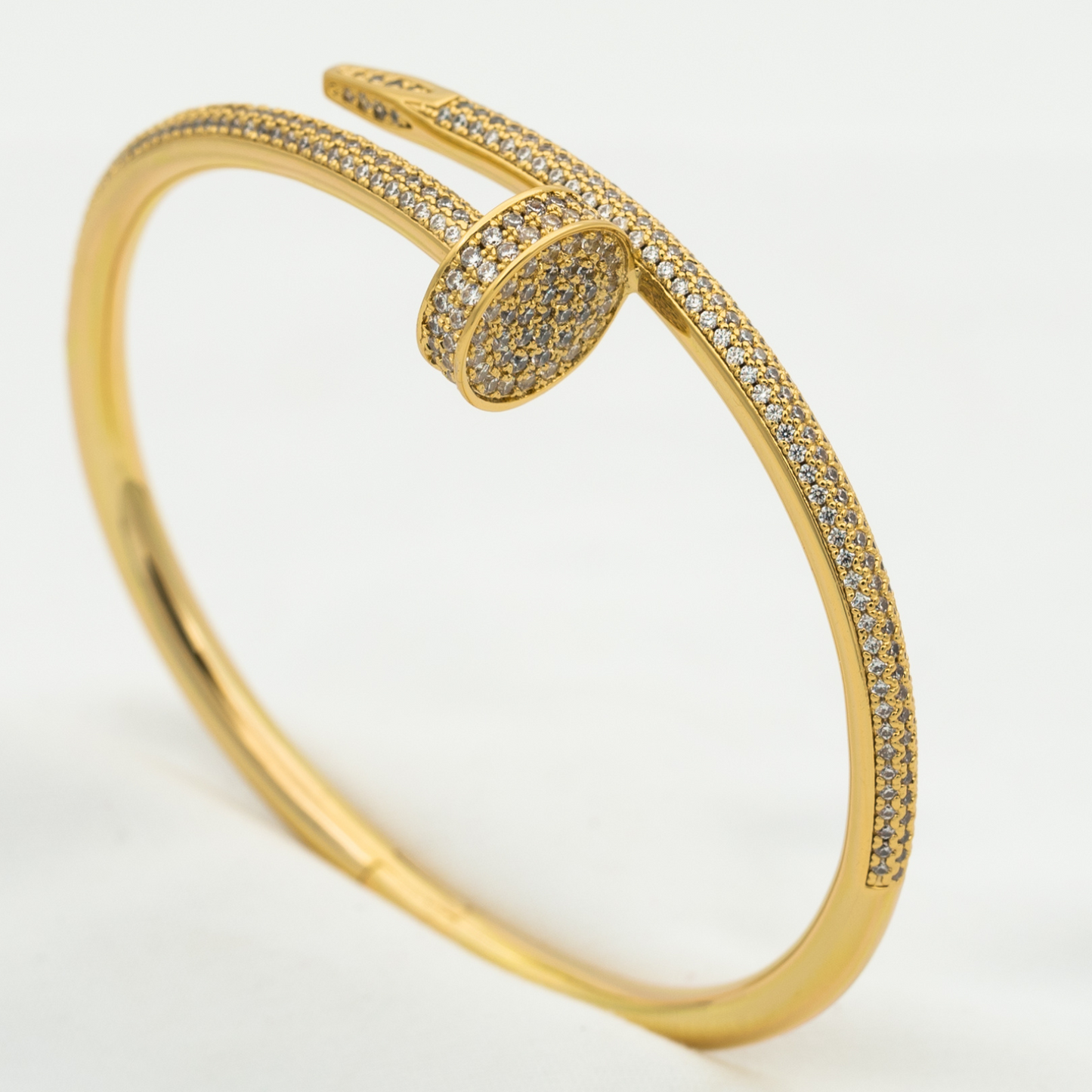 ˇGilded EraˇJUSTE BRACELET 3.5MM ALL DIAMONDS